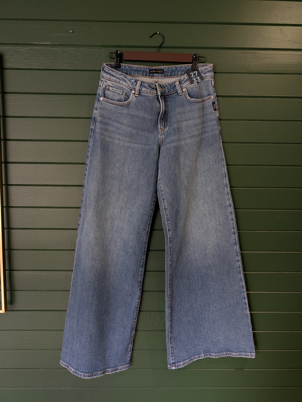 Silver Jeans Light Blue Wide-Leg Jeans
